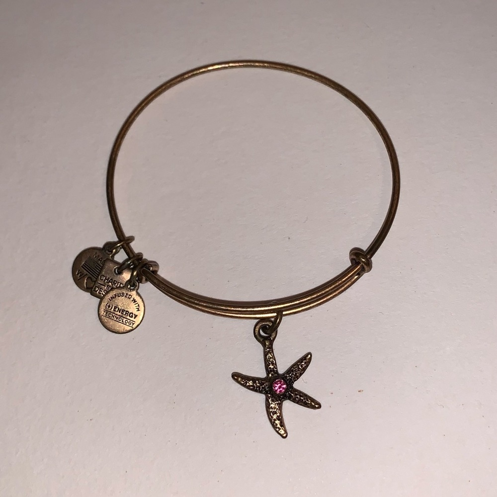 Alex and Ani Bracelet, Starfish Pendant